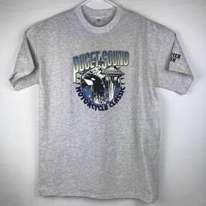 80’s Puget Sound Motorcycle Harley Davidson Shirt